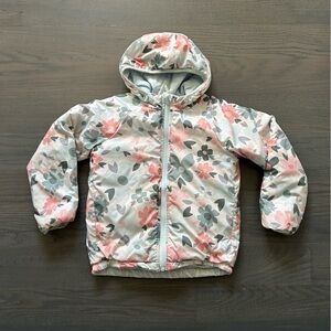 North face reversible girls winter jacket size small